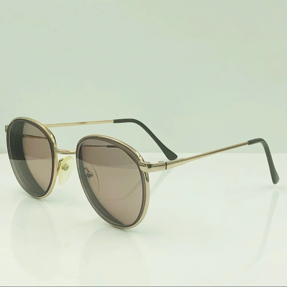 Landolfi L3115 Gold Oval Sunglasses Frames